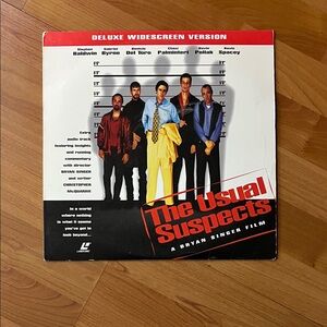 The Usual Suspects Deluxe Widescreen Version Laserdisc